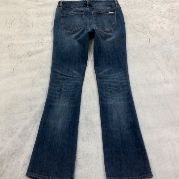 White House Black Market Bootcut Denim Jeans with Embellishments - Picture 3 of 10